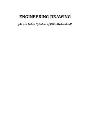 Engineering Drawing [As per Latest Syllabus of JNTU-Hyderabad] By Basant Agrawal